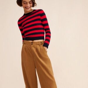 Madewell $118 The Harlow Wide leg Acorn Sz 14